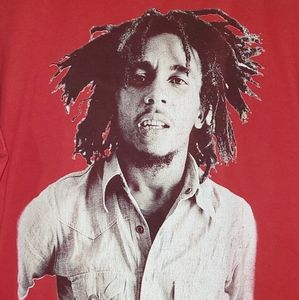 2003 Vintage Red Bob Marley Zion Tee